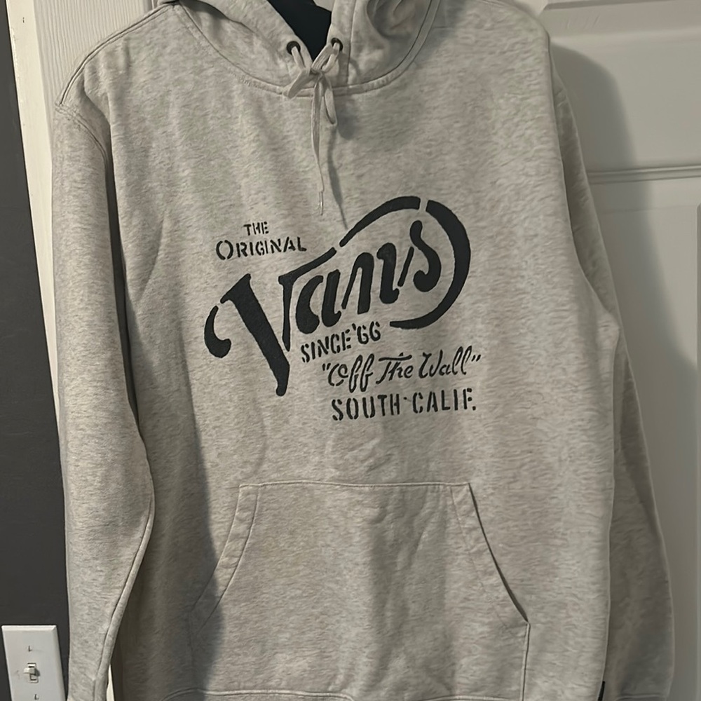 Vans Gray Hoodie for Men